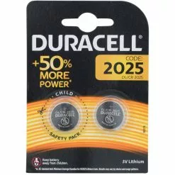 Duracell Lithiumbatterie CR2025 - 2 Stück
