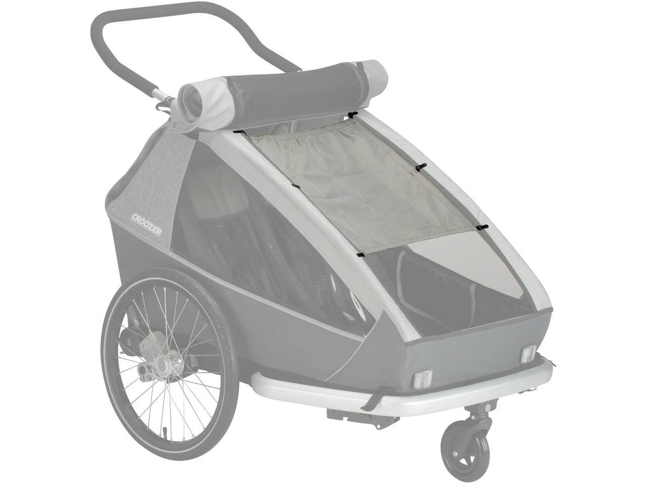 Croozer Sonnenschutz Für Kid Keeke 2 6 Croozer Sonnenschutz Für Kid Keeke 2 – Bild 4