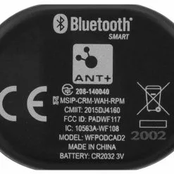 Alternative view of WAHOO RPM Cadence Trittfrequenzsensor