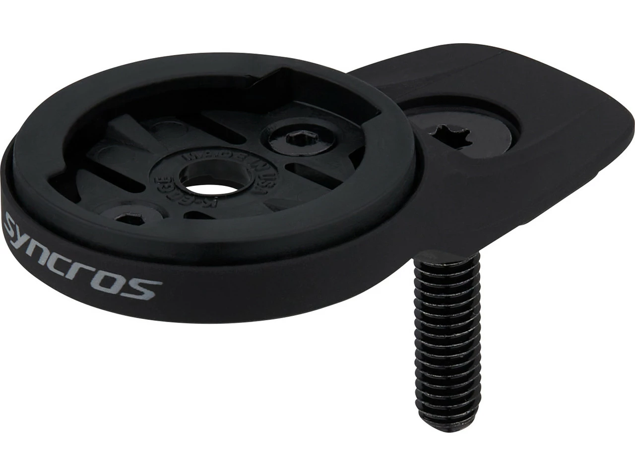 SYNCROS Fraser IC DC / DC Vorbau Top Cap Computerhalterung Für Garmin 3 SYNCROS Fraser IC DC / DC Vorbau Top Cap Computerhalterung Für Garmin
