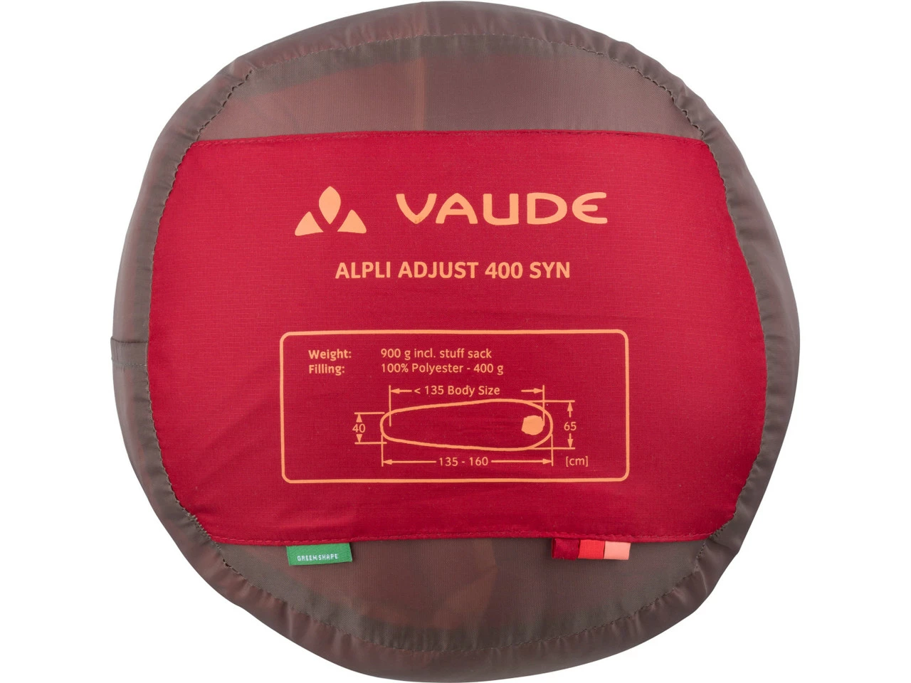 VAUDE Alpli Adjust 400 SYN Kinderschlafsack 15 VAUDE Alpli Adjust 400 SYN Kinderschlafsack – Bild 13