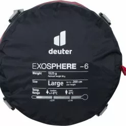 Deuter Exosphere -6° L Schlafsack -Bike-Components Verkäufe 439851